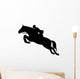 Jumping Horse Silhouette Wall Decal