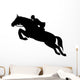 Jumping Horse Silhouette Wall Decal