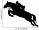 Jumping Horse Silhouette Wall Decal