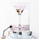 Olive Splashing into Martini