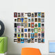 Windows Collage Wall Mural