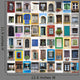 Windows Collage Wall Mural