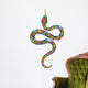 Beautiful Psychedelic Snake Wall Decal