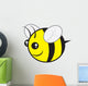 Chubby Bee Character Wall Decal