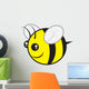 Chubby Bee Character Wall Decal