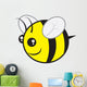 Chubby Bee Character Wall Decal