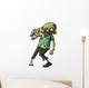 Zombie making a grabbing movement Wall Decal