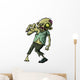 Zombie making a grabbing movement Wall Decal