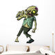 Zombie making a grabbing movement Wall Decal