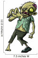 Zombie making a grabbing movement Wall Decal