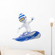 People Snowboard Wall Decal