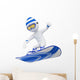 People Snowboard Wall Decal