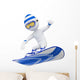 People Snowboard Wall Decal