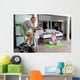 Elderly Couple Working out