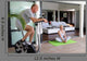 Elderly Couple Working out