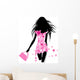 Fashion Girl with Bag