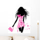 Fashion Girl with Bag