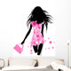 Fashion Girl with Bag