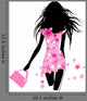 Fashion Girl with Bag