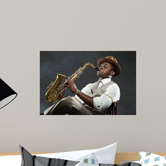 Black American Jazz Saxophone