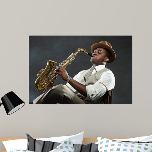 Black American Jazz Saxophone