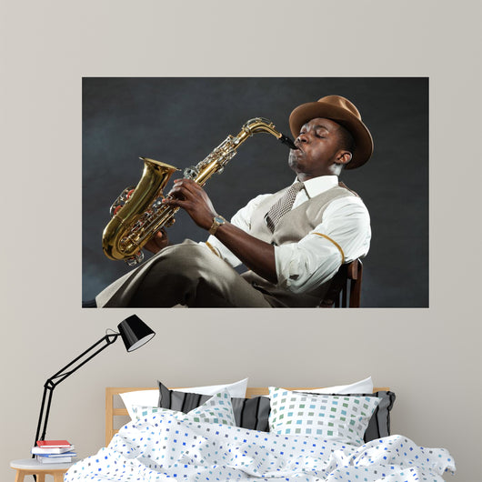 Black American Jazz Saxophone