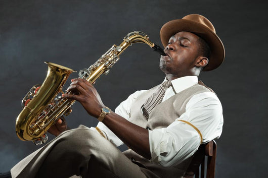 Black American Jazz Saxophone