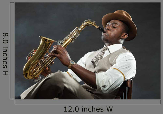 Black American Jazz Saxophone