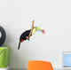 Toucan isolated on white Wall Decal