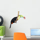 Toucan isolated on white Wall Decal