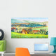 Country Landscape Wall Mural