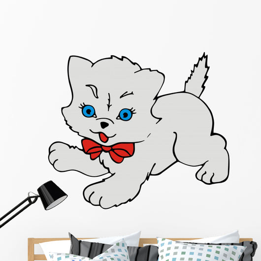 Kitty Cat Wall Decal