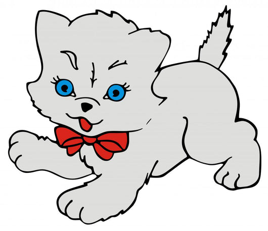 Kitty Cat Wall Decal