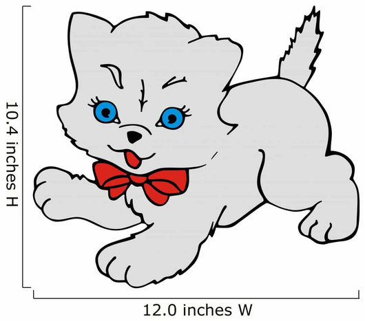 Kitty Cat Wall Decal