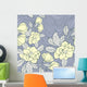 Jasmine Floral Vector Seamless Wall Decal