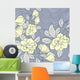 Jasmine Floral Vector Seamless Wall Decal