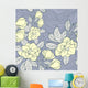 Jasmine Floral Vector Seamless Wall Decal
