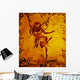 Grunge fairy wallpaper Wall Mural