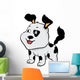 Smiling Dog Wall Mural