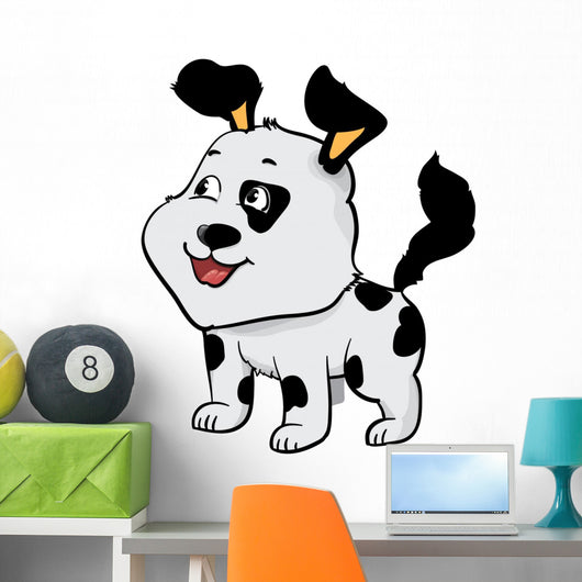Smiling Dog Wall Mural