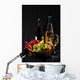 wine and grapes Wall Mural