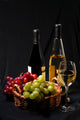 wine and grapes Wall Mural