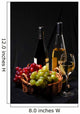 wine and grapes Wall Mural