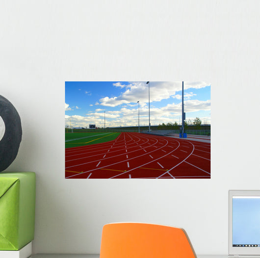 track and field Wall Mural