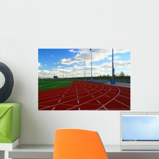 track and field Wall Mural