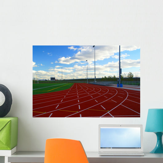 track and field Wall Mural