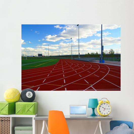 track and field Wall Mural