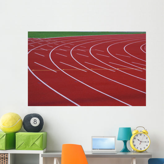 track and field Wall Mural