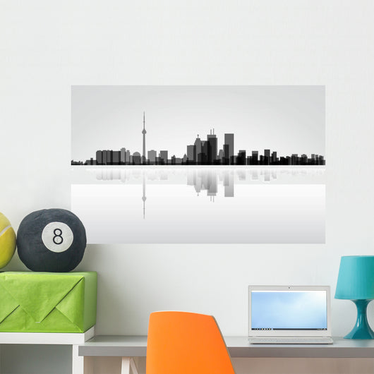 Colorful City Toronto Panorama