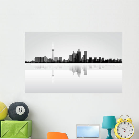 Colorful City Toronto Panorama